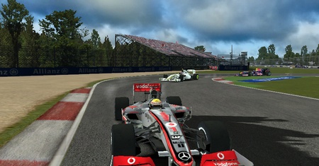 F1 2009 ukazuje okruh Monza