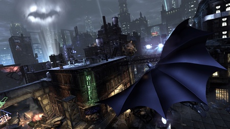Batman skáče do temnoty