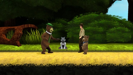 Medve Yogi na Vianoce na Wii a DS