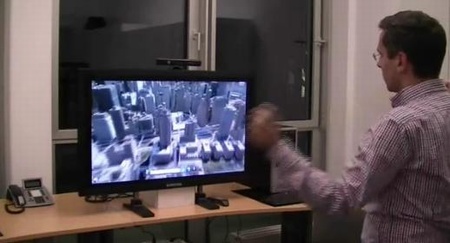 Windows 7 ovldan Kinectom