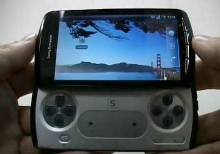 PlayStation Phone zachyten na videu