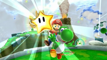 Mario a Yoshi dobjaj galaxiu