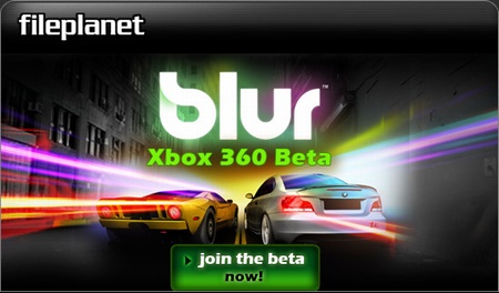Xbox exkluzvna Blur beta je tu!