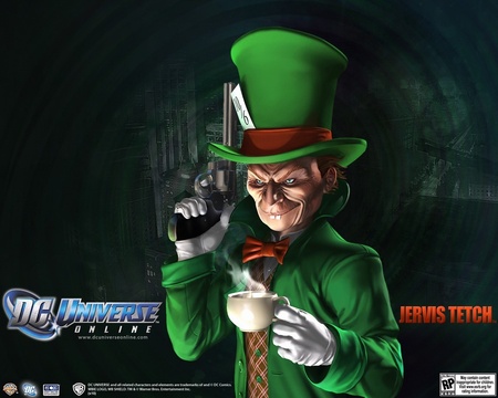 DC Universe Online a ialenec v zelenom klobku