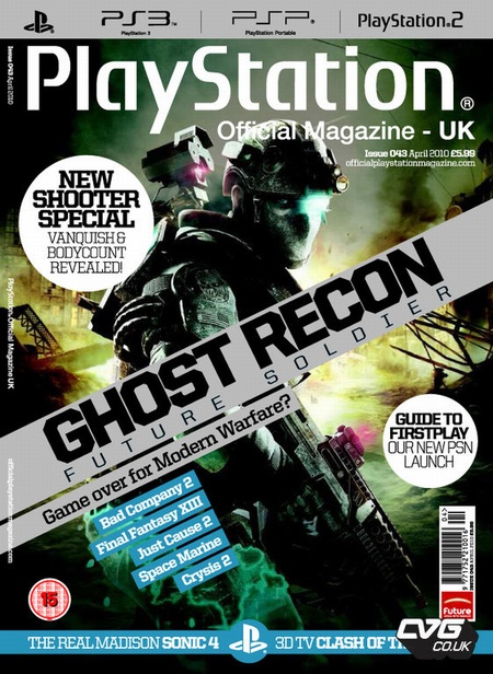 Ghost Recon: Future Soldier - prv detaily