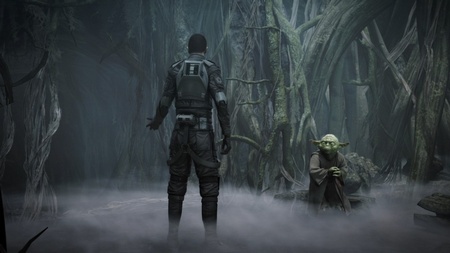 Yoda v Star Wars Force Unleashed 2