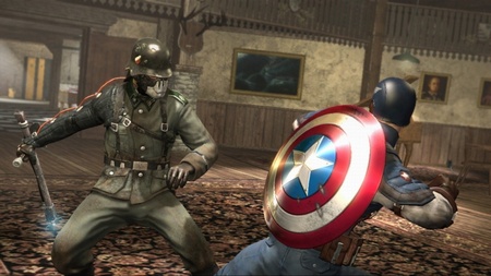 Captain America pjde po krku nacistom v lete