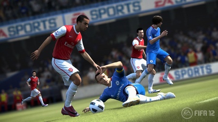 Fyzick kontakt na ihriskch FIFA 12