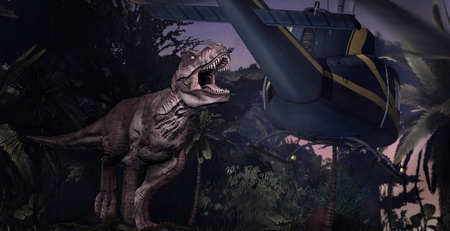 Jurassic Park vypust dinosaury na sklonku roka