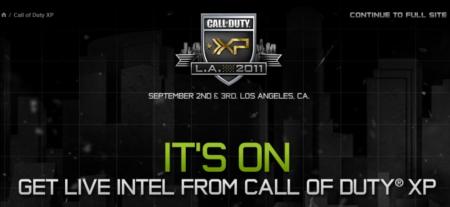 Live prenos z Call of Duty XP eventu