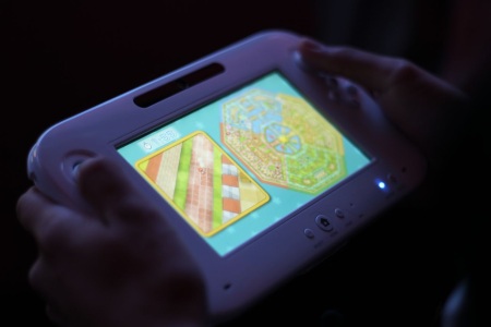 Nintendo WiiU pod vianonm stromekom