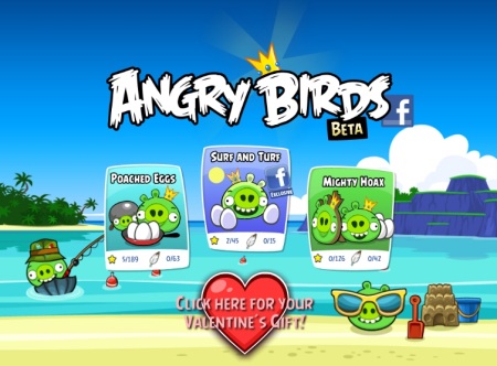 Angry Birds u aj na Facebooku
