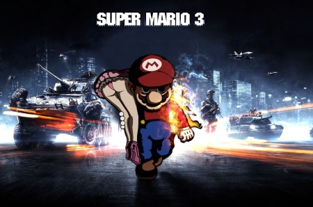 Super Mario stretáva Battlefield