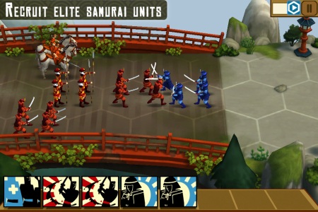 Total War Battles - samuraji na iOS