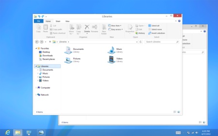 Desktop Windows 8 predstaven