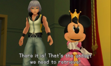 Kingdom Hearts 3D ukazuje hrba a muketierov