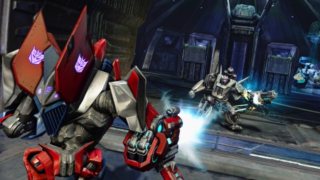 Rinanie kovu v Transformers: Fall of Cybertron