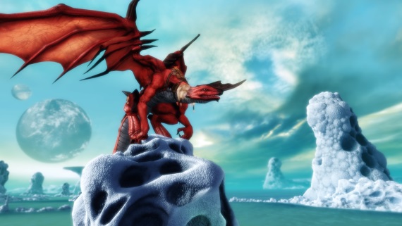 Crimson Dragon na troch zberoch