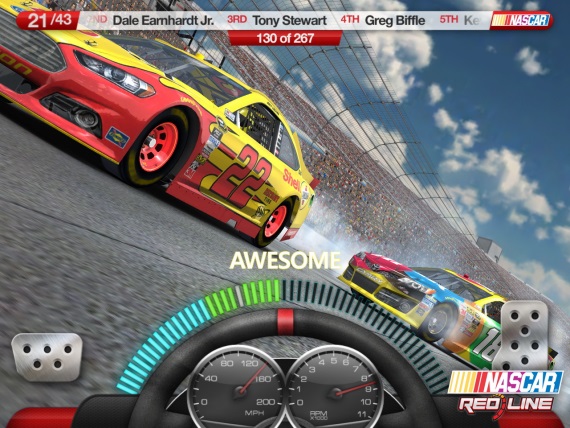 NASCAR: Redline jazd na iOS