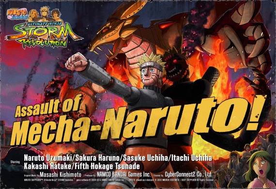 Naruto Revolution s mechanickm Narutom