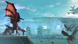 Crimson Dragon lieta na Xbox One s gamepadom