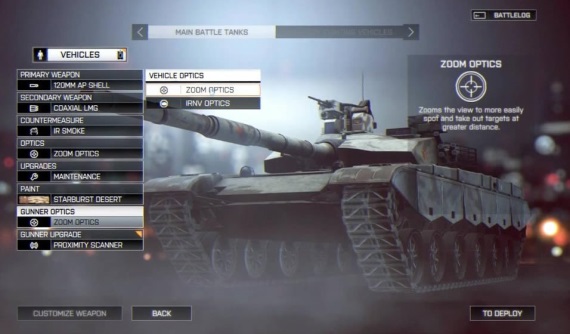 Battlefield 4 ukazuje customizciu vozidiel