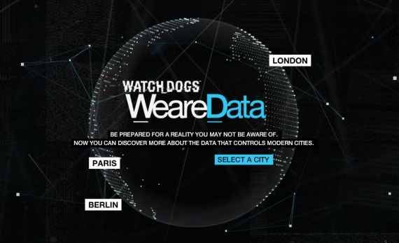 WeAreData aplikcia pre Watch Dogs spusten
