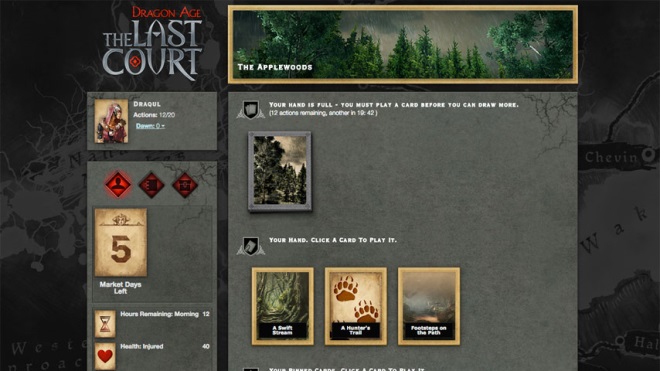 Webov hra Dragon Age: The Last Court je u dostupn pre vetkch