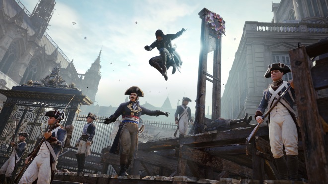 Assassin's Creed Unity dnes dostal recenzie, nedar sa mu v nich najlepie