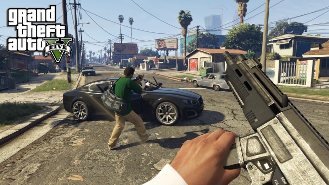 Rockstar oficilne predstavil fps md v GTA V