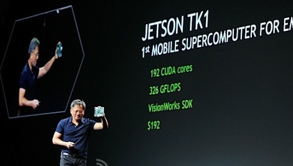 Nvidia ukzala Jetson TK1, prv mobiln superpota
