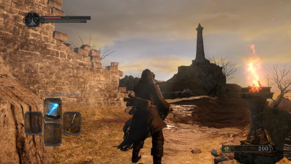 Grafika a ovldanie Dark Souls II na PC
