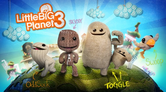 Postaviky v LittleBigPlanet 3 bliie predstaven