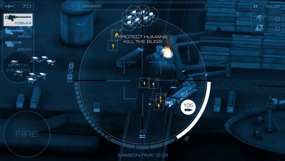 V pripravovanom PS Vita titule Gunship X sa postavte voi chrobkom