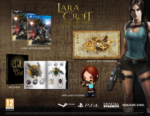 Square Enix odhalil Lara Croft and the Temple of Osiris Gold Edition