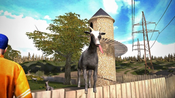 Goat Simulator nabral na rohy iOS a Android