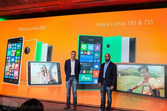 Microsoft predstavil Lumia 830 Pureview a  Lumia 730 selfie 