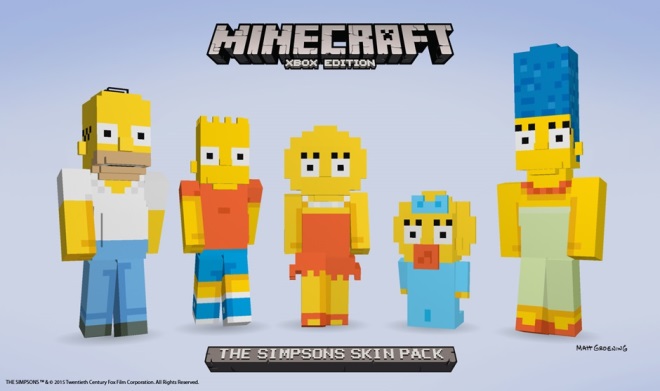 Simpsonovci vtrhn do Minecraftu