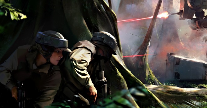 Odhalen psobiv art z pripravovanej akcie Star Wars: Battlefront