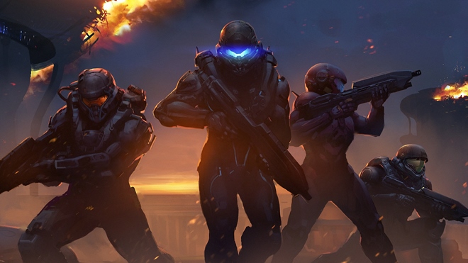 Hodina z kampane Halo 5: Guardians