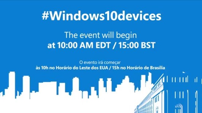 Microsoft Windows 10 event bude live o 16:00