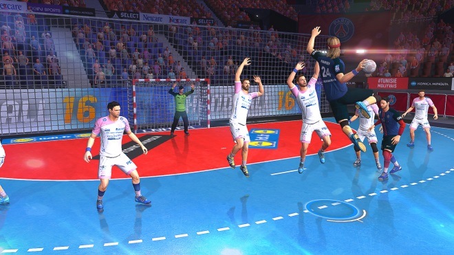 Handball 16 na dosah ruky vetkm zaplenm fanikom hdzanej