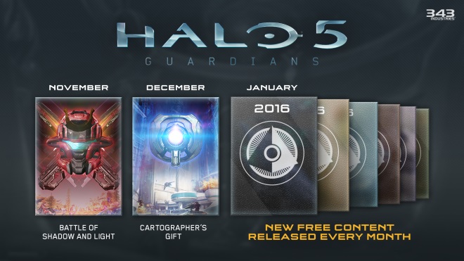 Majitelia Halo 5: Guardians dostan tento mesiac DLC Cartographes Gift