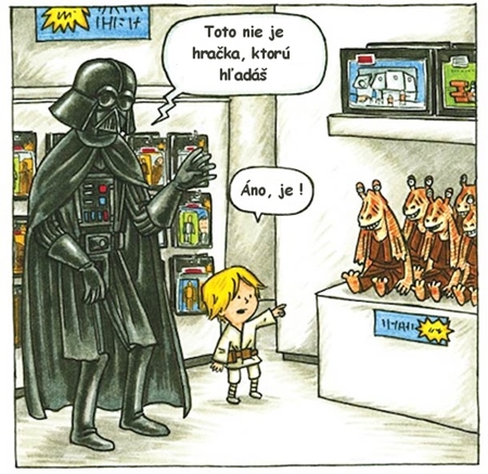 Keby bol Dart Vader dobr otec...  