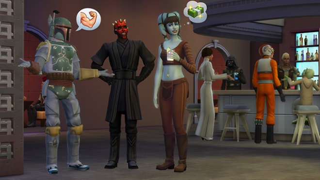 Sims 4 sa rozril o nov kostmy postv zo Star Wars