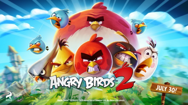 Rovio ohlsilo Angry Birds 2