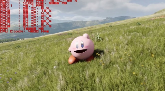 Ako by vyzeral Kirby na Unreal Engine 4?
