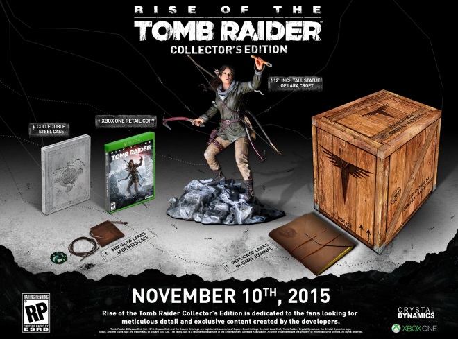 Rise of the Tomb Raider predstavuje zberatesk edciu