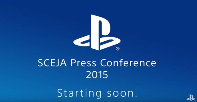 Japonsk Sony press konferencia z TGS