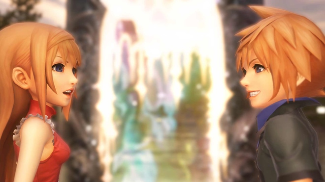 Dvojiky Reynn a Lann akaj dobrodrustv vo World of Final Fantasy